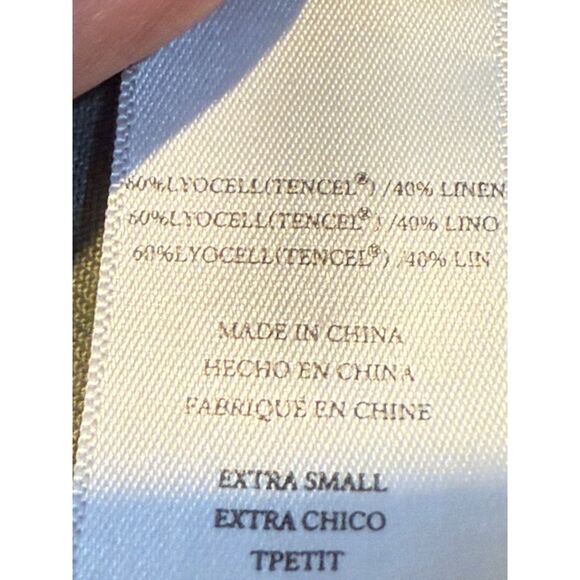 Rails Elliot Sage Olive Embroidered Utility Shacket XS‎ Boho EUC Cargo Gorpcore - Picture 10 of 10